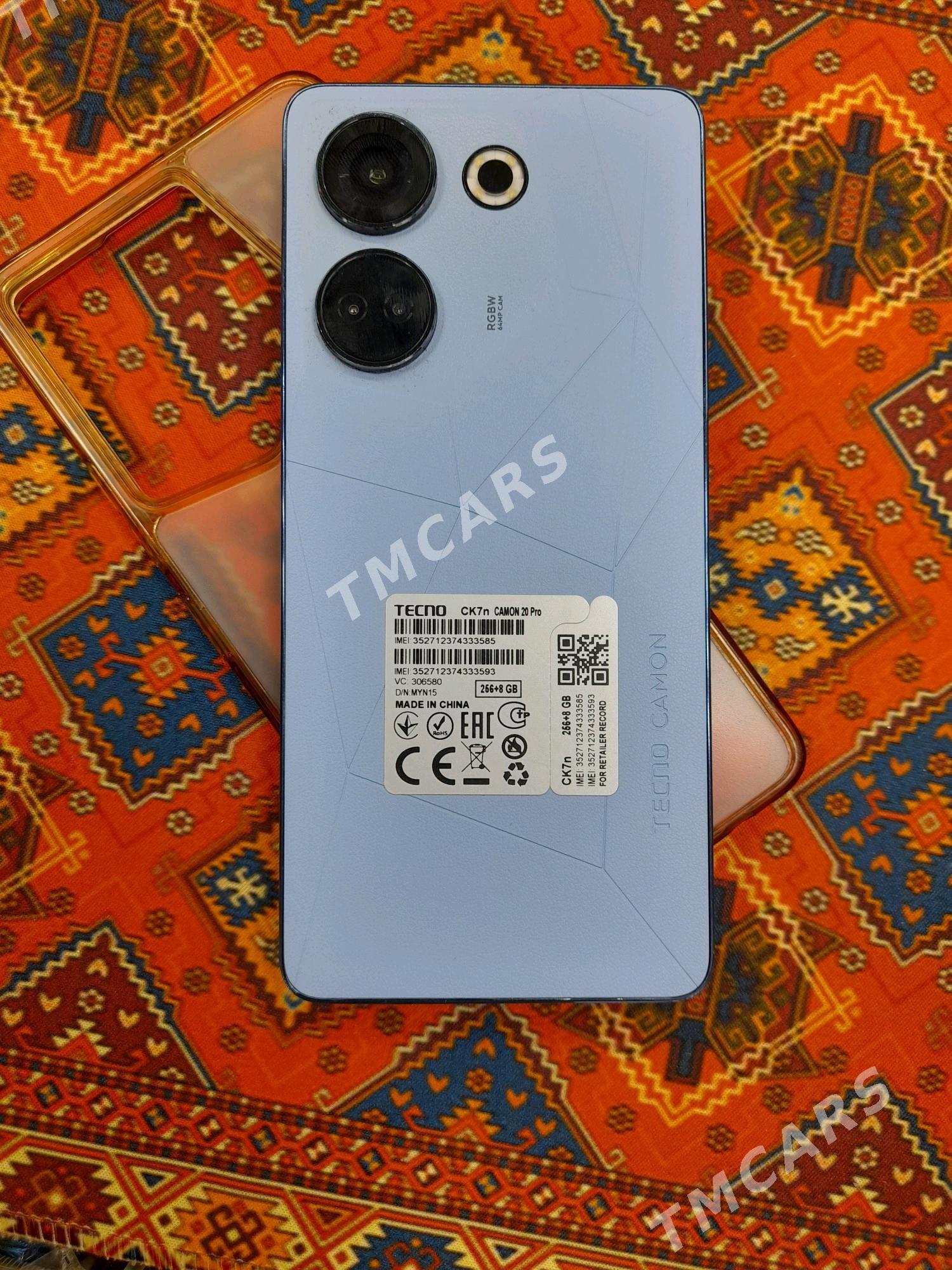 Teco camon 20 pro 12/256 gb - Ашхабад - img 2