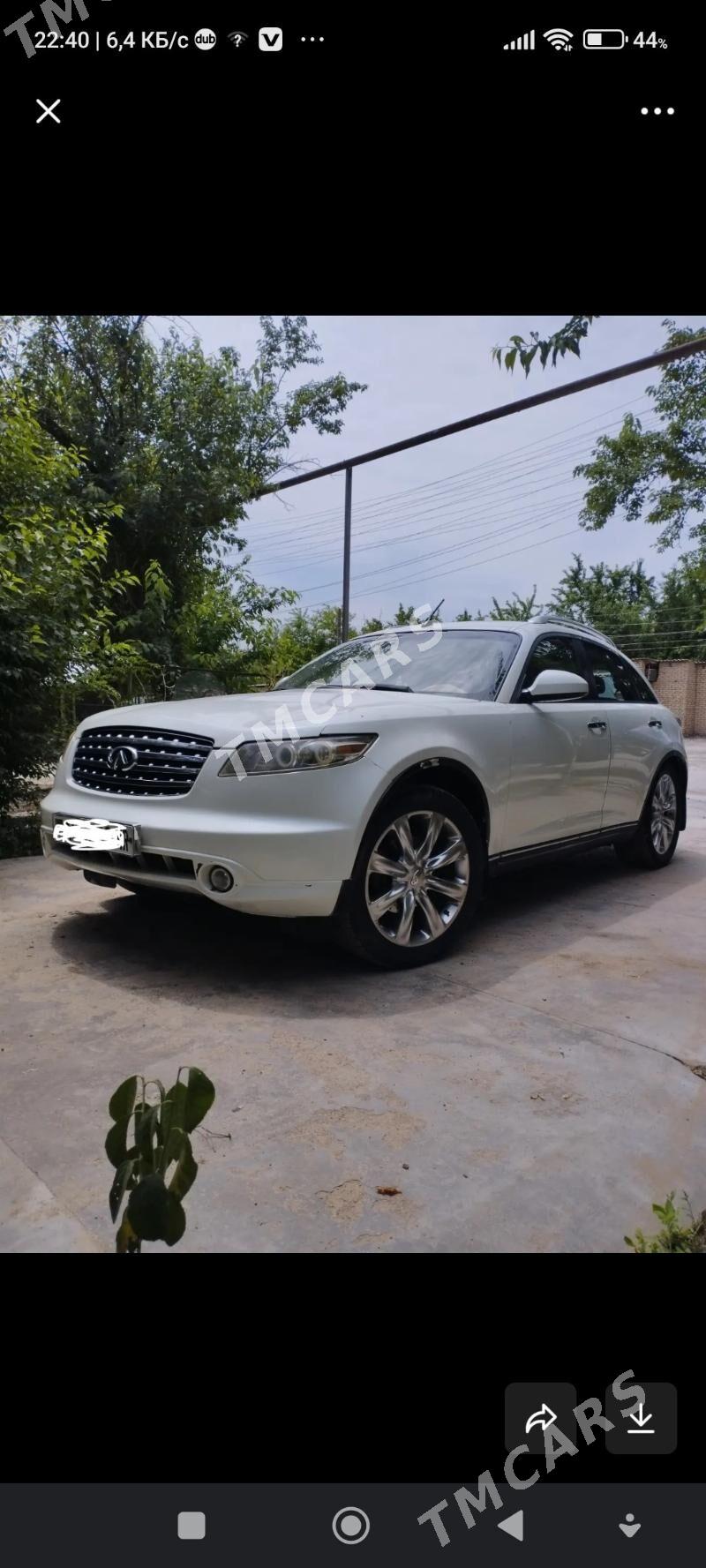 Infiniti FX35 2004 - 110 000 TMT - Мары - img 2