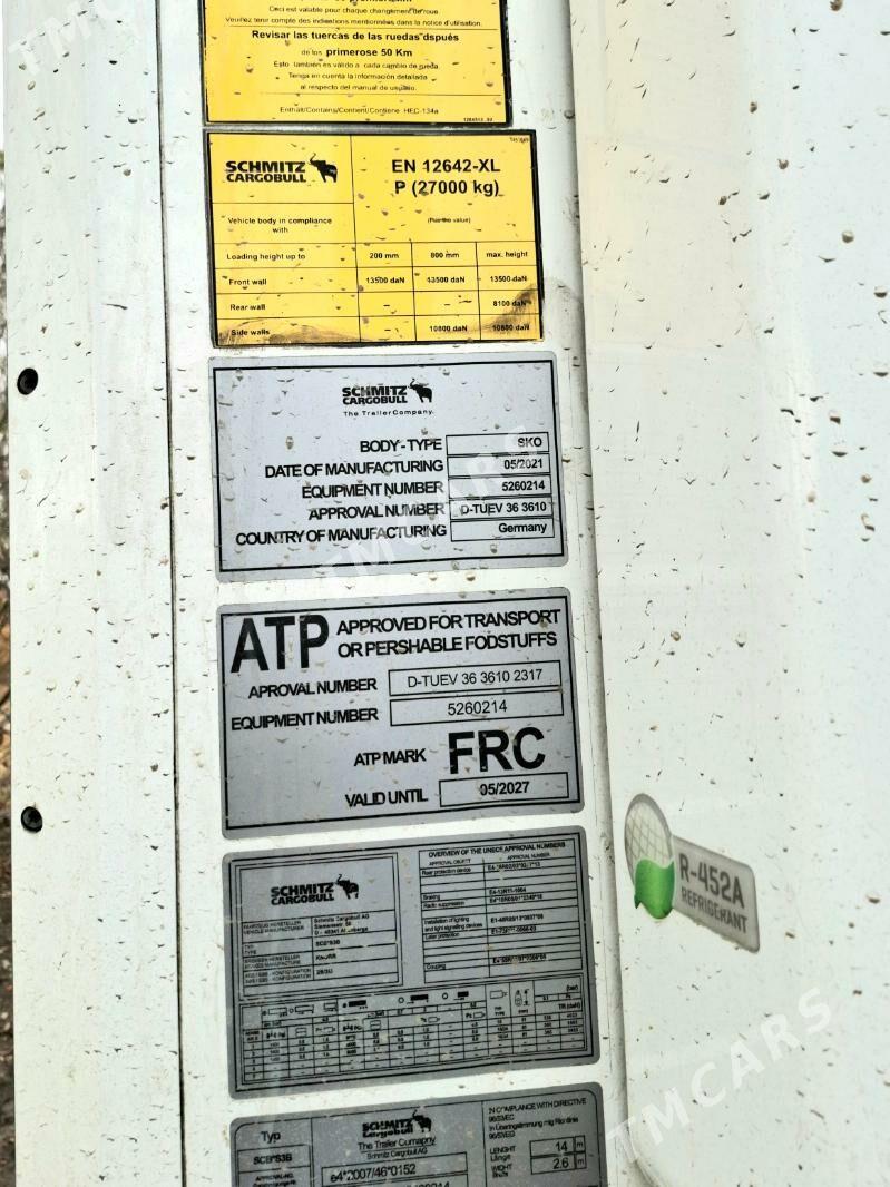 Schmitz Cargobull 2021 - 1 020 000 TMT - Туркменабат - img 5