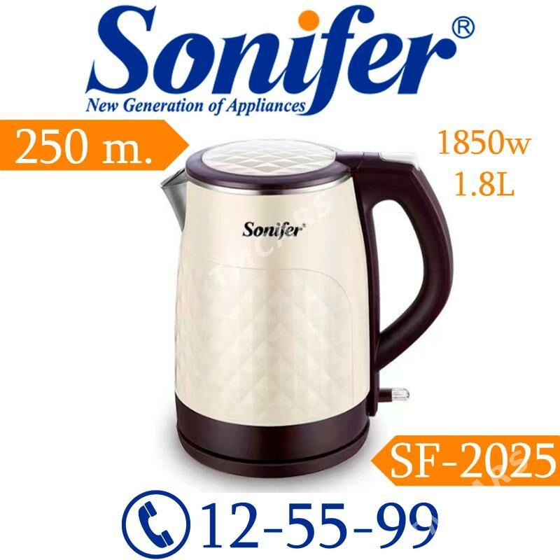 Чайник электрический Sonifer caynek tefal тефаль - Aşgabat - img 4