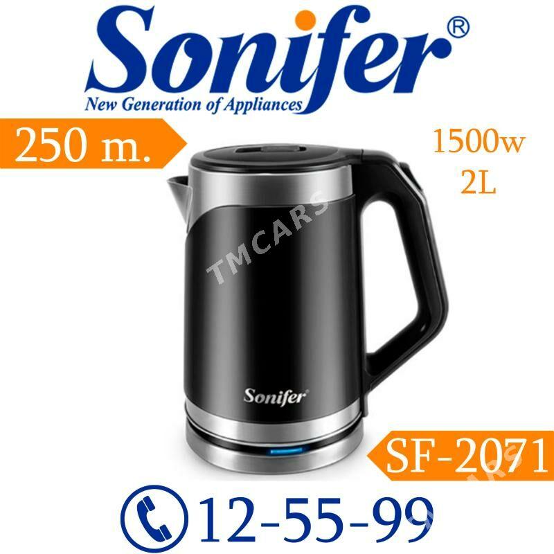 Чайник электрический Sonifer caynek tefal тефаль - Aşgabat - img 3