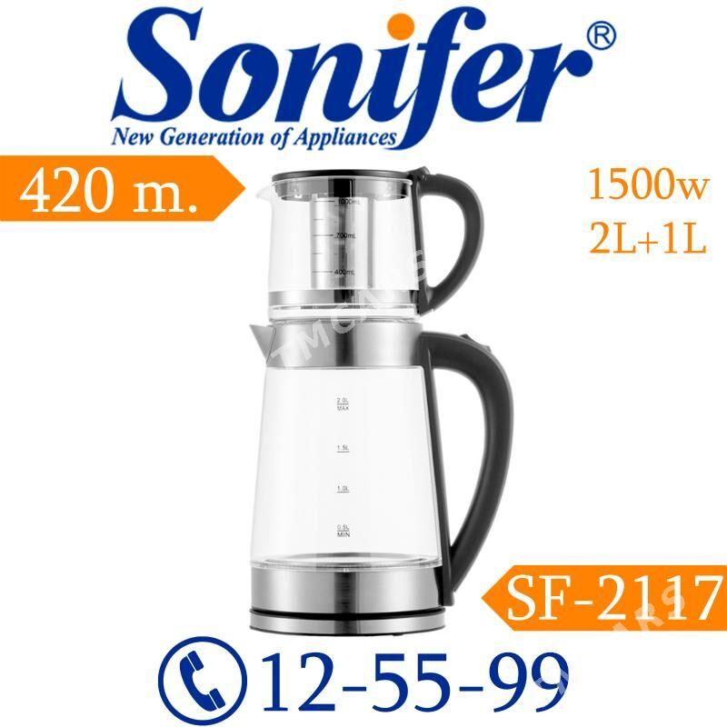 Электрочайник Sonifer caynek tokly tefal - Aşgabat - img 5