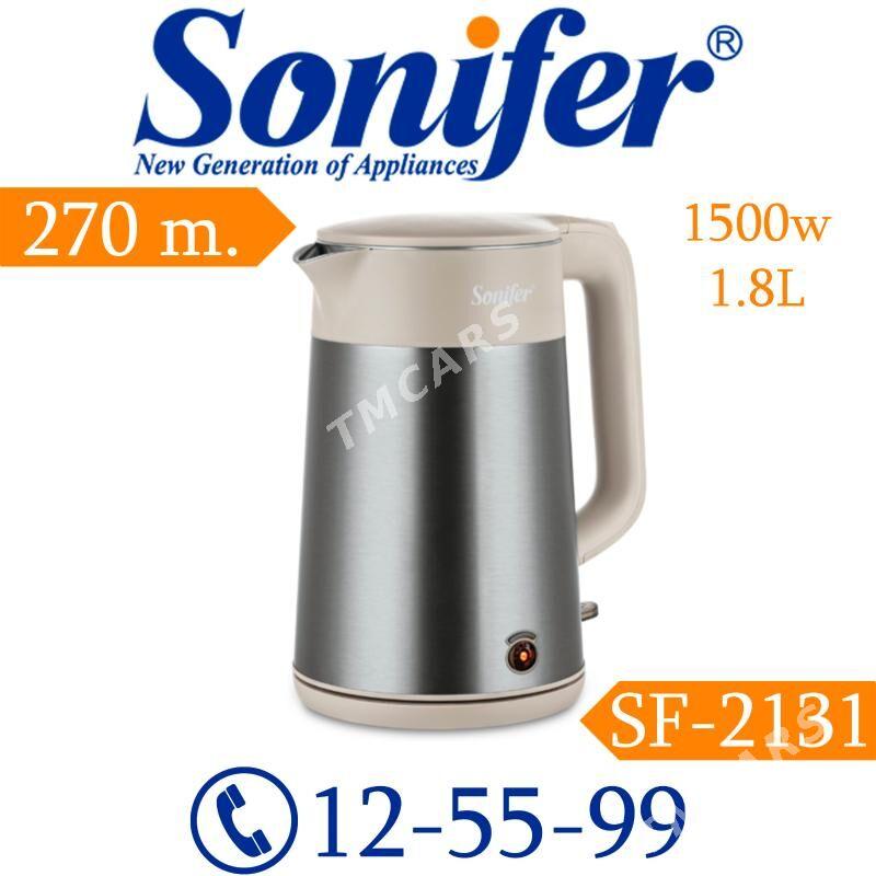 Электрочайник Sonifer caynek tokly tefal - Aşgabat - img 9