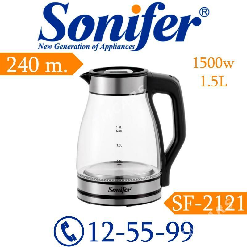 Электрочайник Sonifer caynek tokly tefal - Aşgabat - img 3