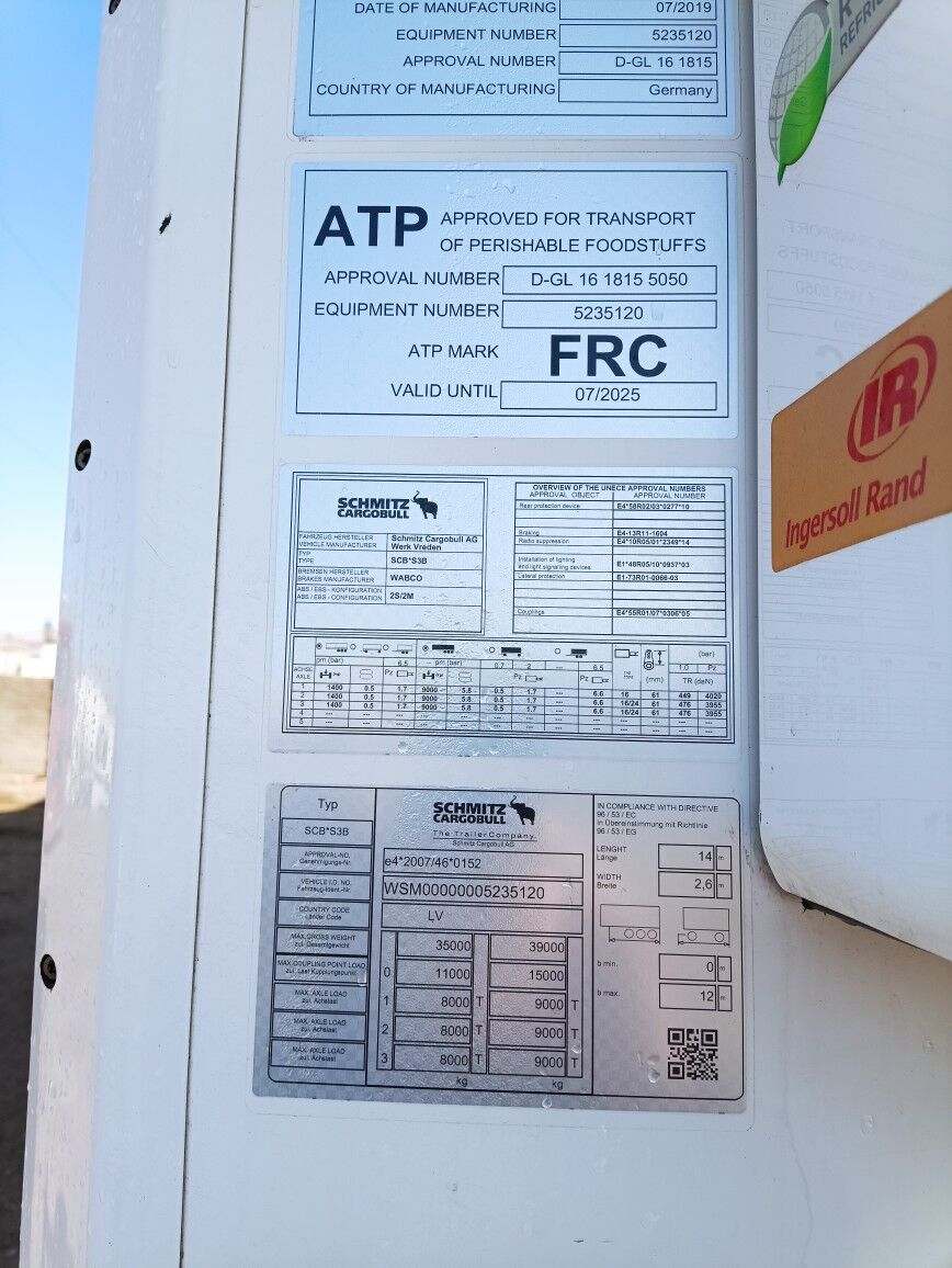 Schmitz Cargobull 2019 - 1 000 000 TMT - Балканабат - img 5