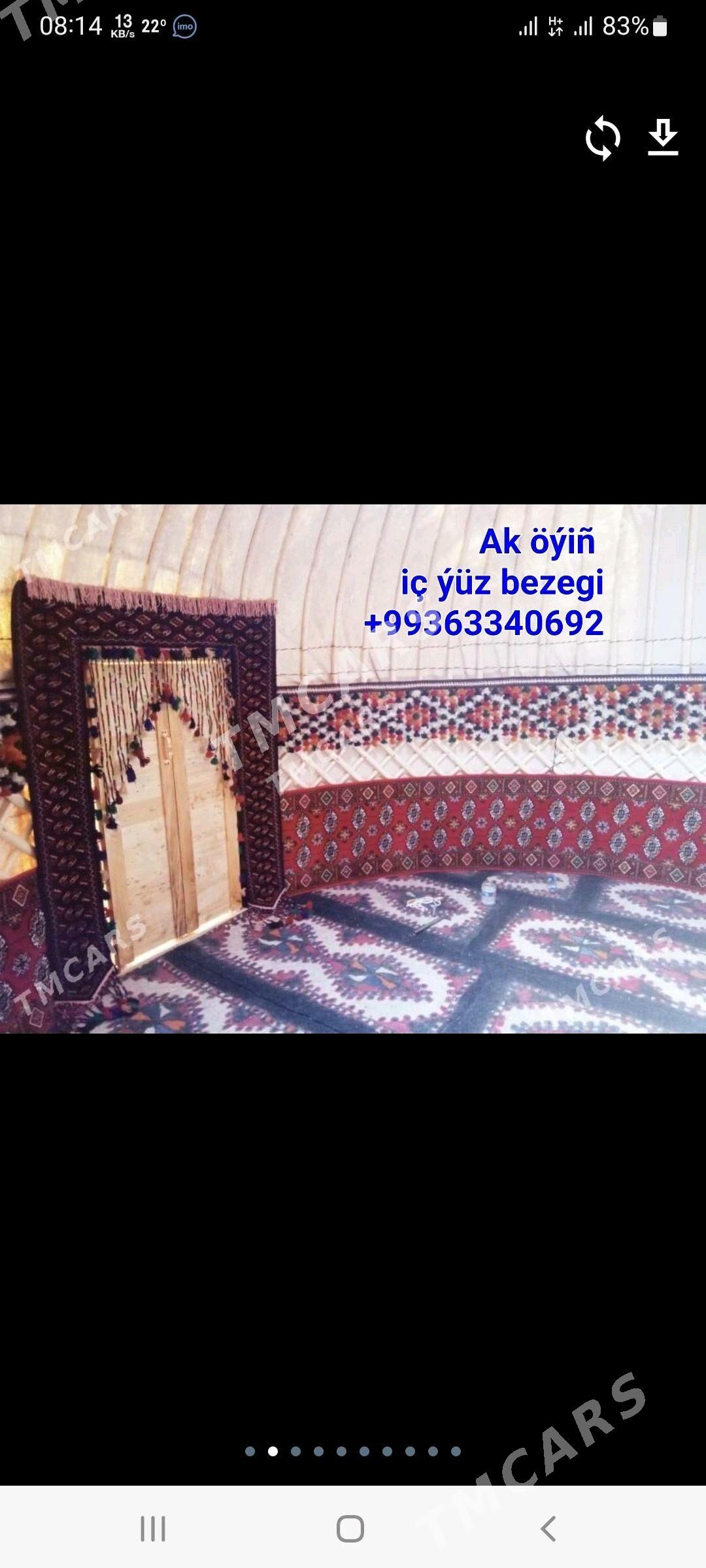 Türkmeniñ Milli Ak öýi.Gara öý - Tejen - img 2