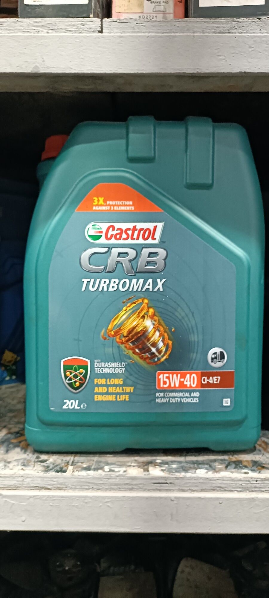 Castrol CRB TURBOMAX 15W40 20L 95 TMT - Ашхабад - img 2