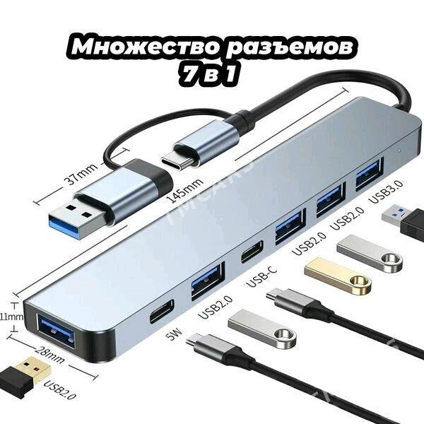 Адаптер USB Type C HDMI RJ45 - Aşgabat - img 2