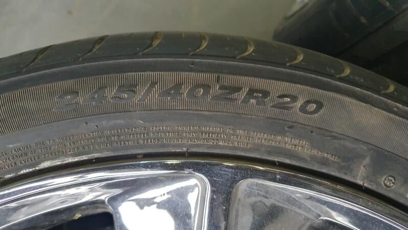 Teker/Diska 245/40/20 R20 hrom 1 000 TMT - 11 mkr - img 4