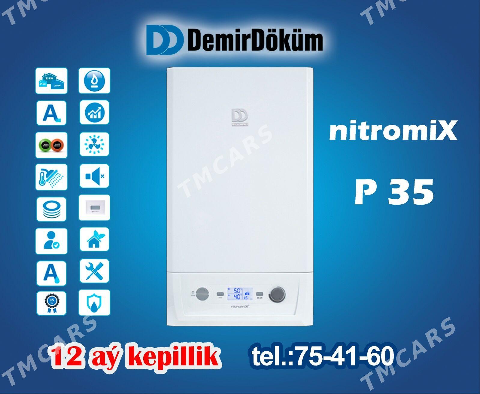 DemirDöküm NITROMIX Kombi P 35 - Aşgabat - img 1