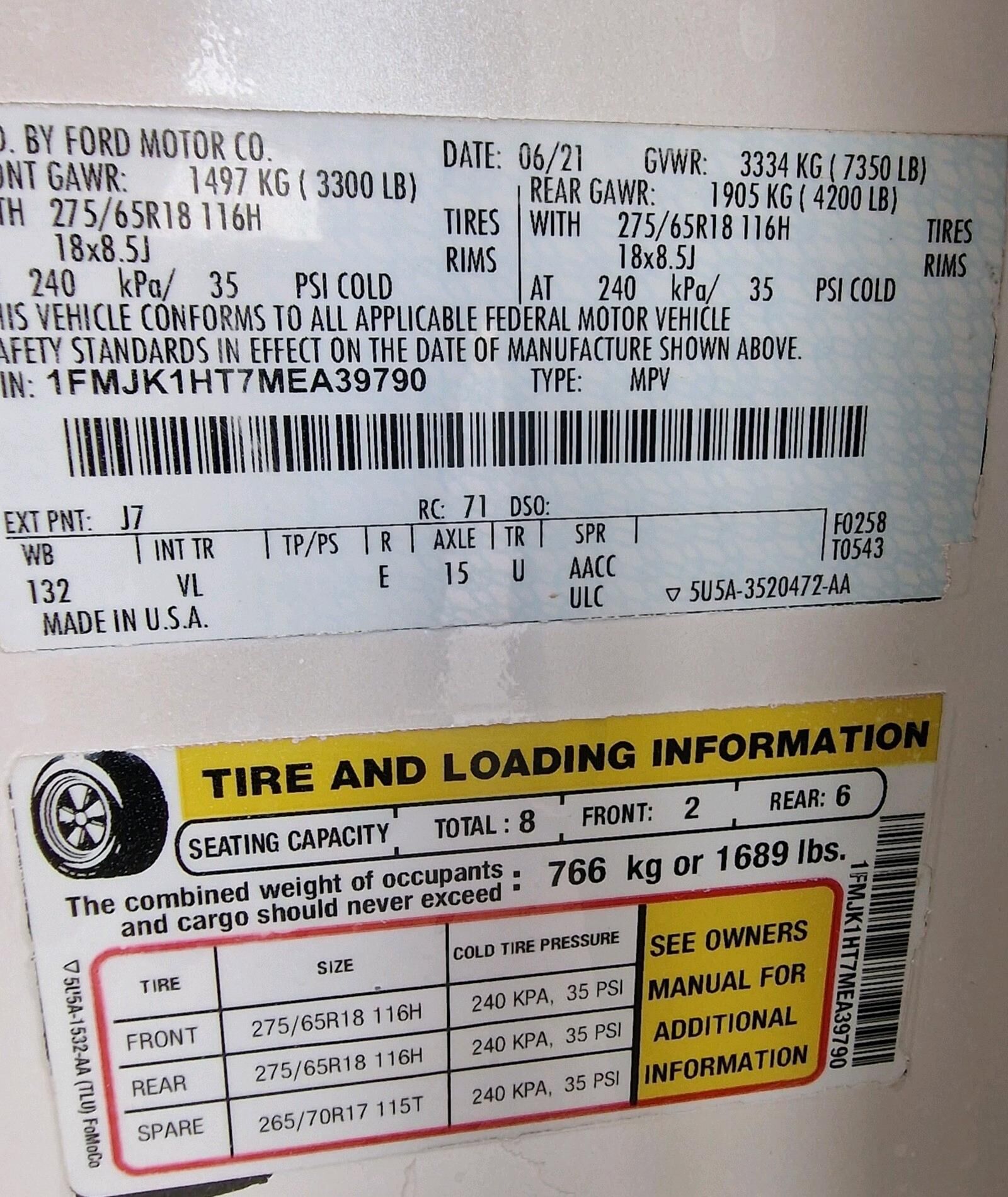 Ford Expedition 2021 - 500 000 TMT - Mary - img 6