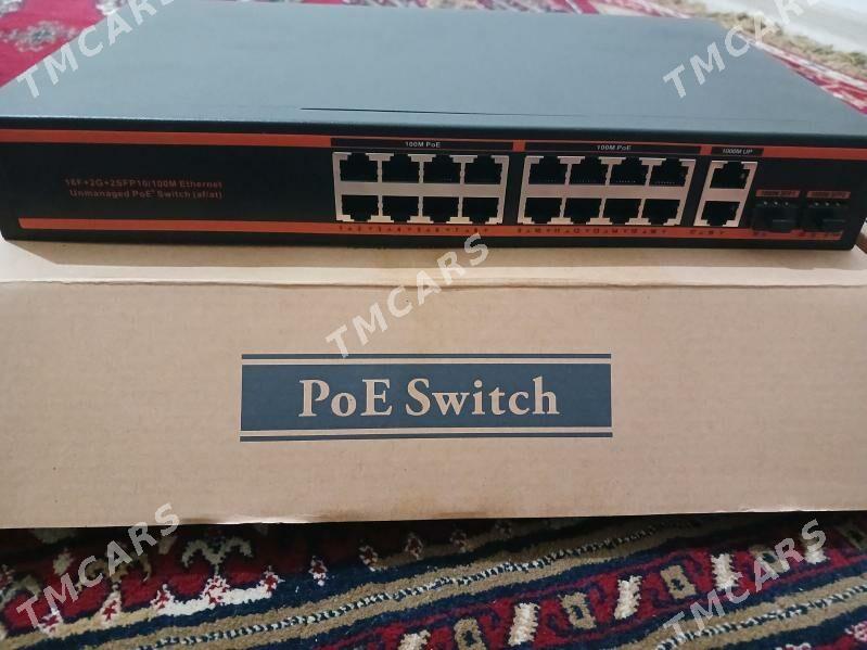 poe switch 16 port - Aşgabat - img 1