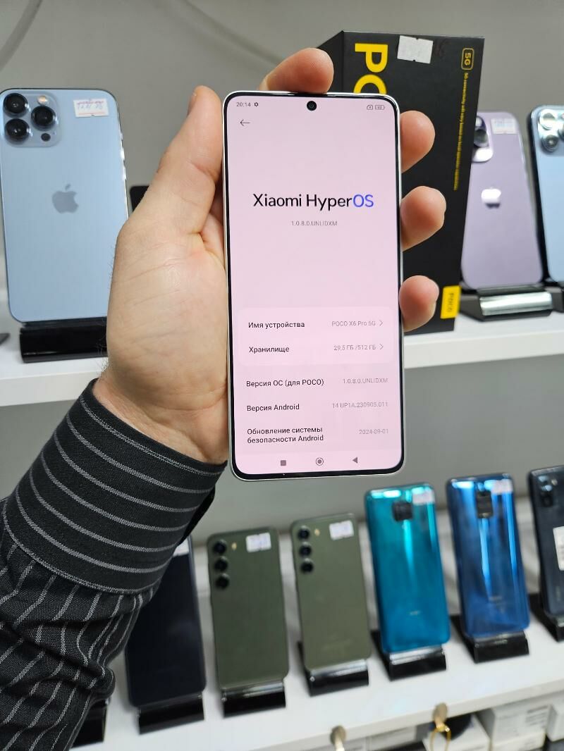 POCO X6 PRO  18/512 GB KREDIT - Garaşsyzlygyň 15 ýyllygy Söwda Merkezi - img 2