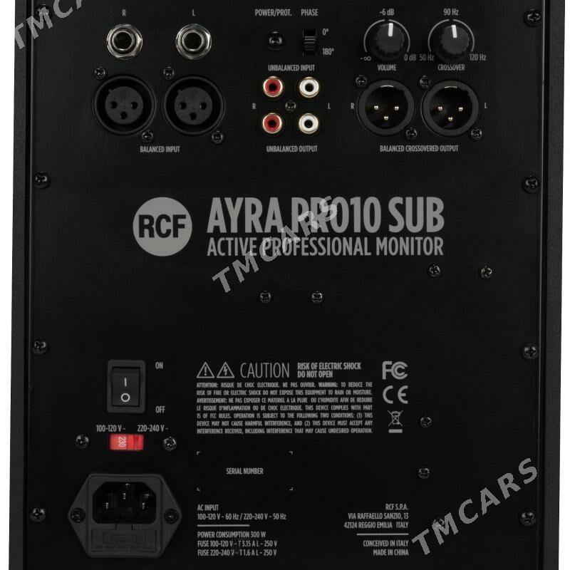 RCF AYRA PRO 10 Subwoofer - Ашхабад - img 5