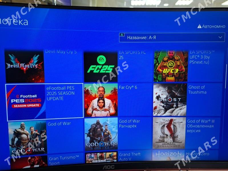 PS4 ПРОШИВКА OYUN ŸAZMAK ИГРЫ - Ашхабад - img 2