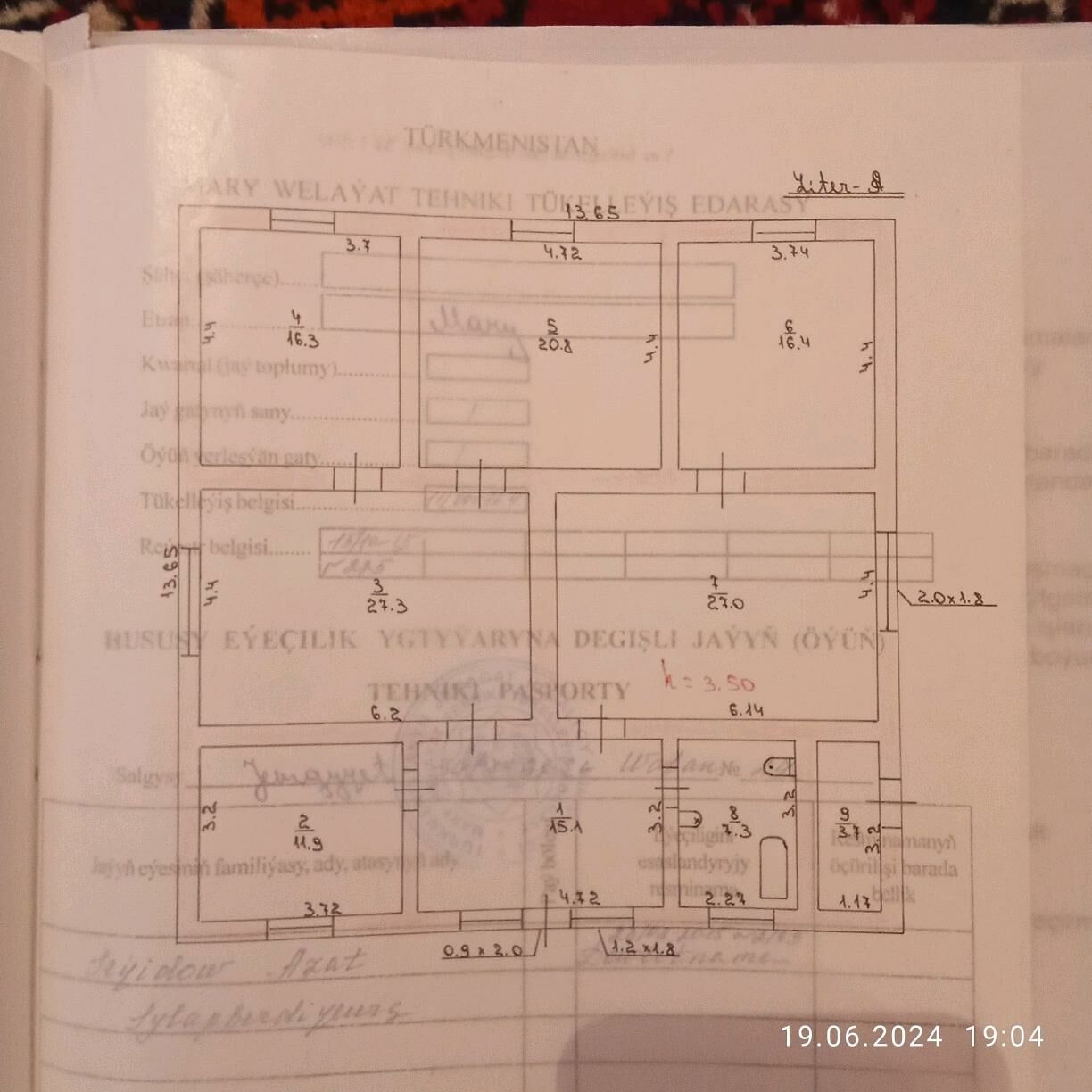 ipoteka jaý Döwletli şäherçede - Mary - img 6