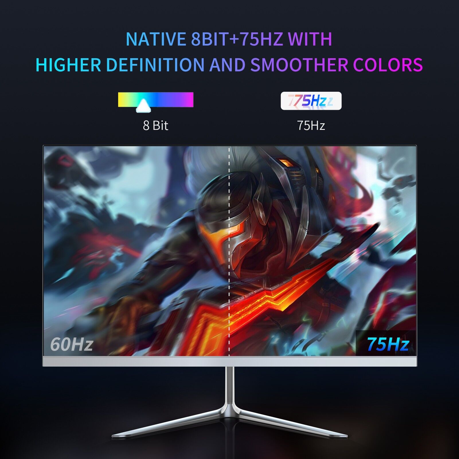 Gaming 27" FHD 165Hz CURVED! - Parahat 7 - img 2