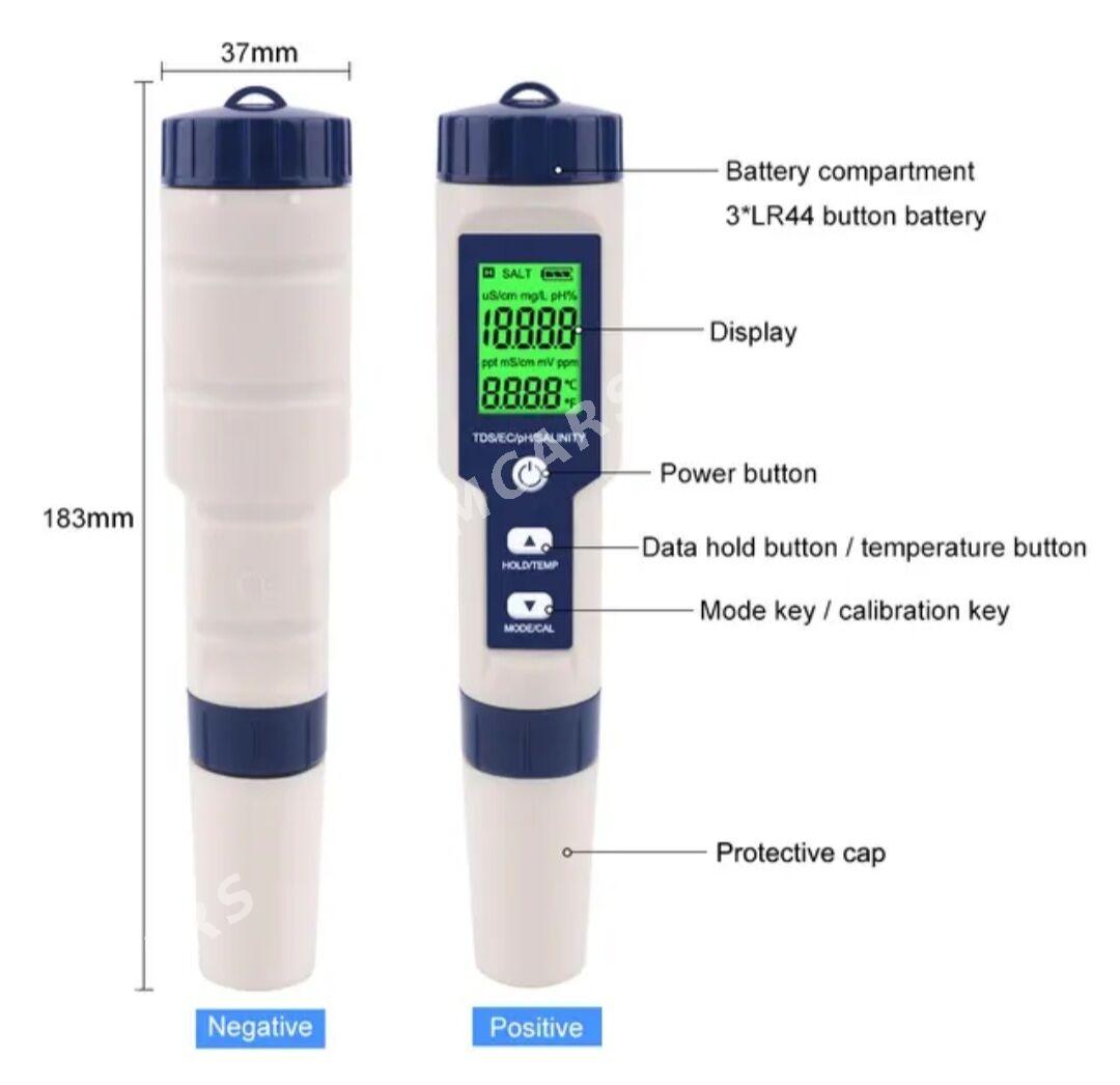 Измеритель воды, pH metr - Aşgabat - img 3