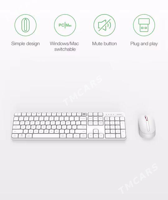 Miiw Xiaomi Keyboard and Mouse - Aşgabat - img 3