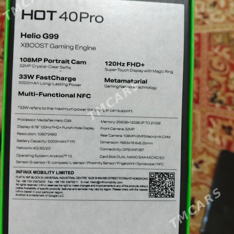 infinix hot 40 pro - Türkmenbaşy - img 5