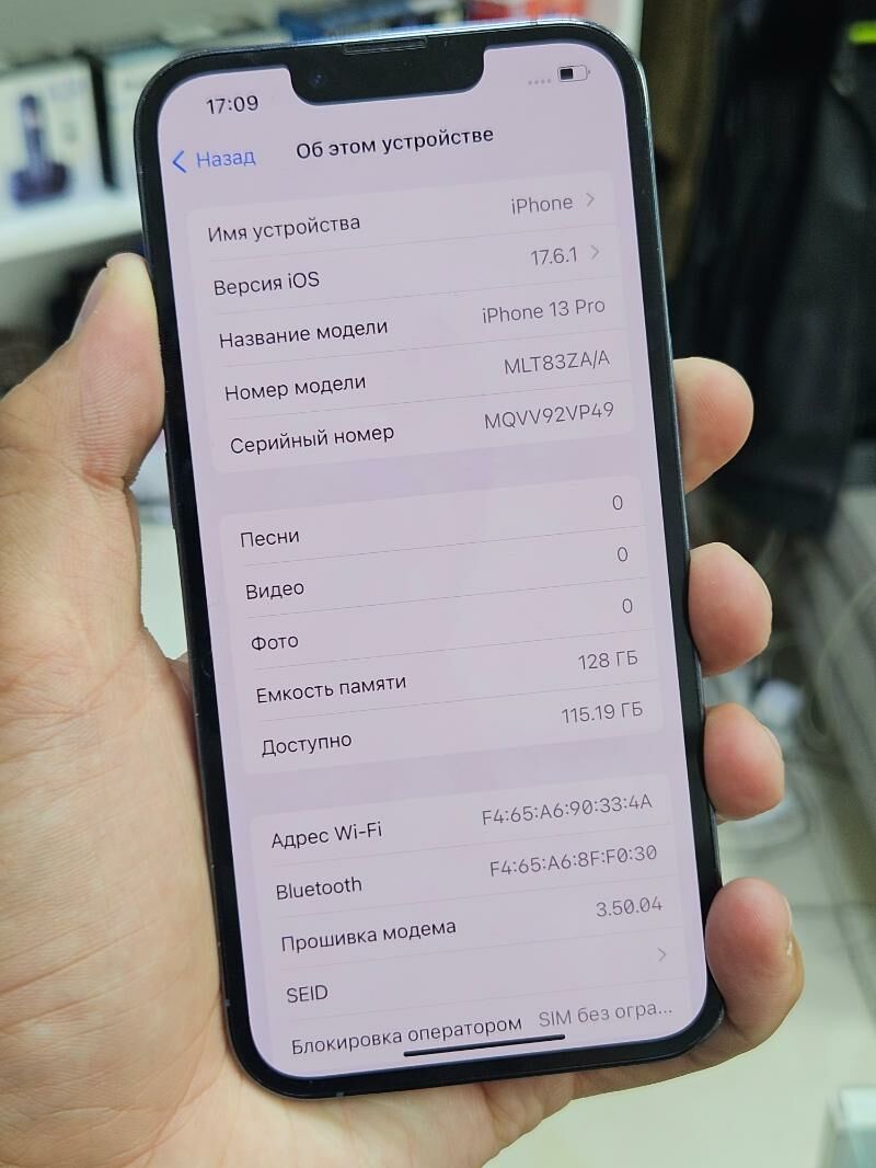 iphone 13pro 86% 128gb 2sim - Aşgabat - img 3