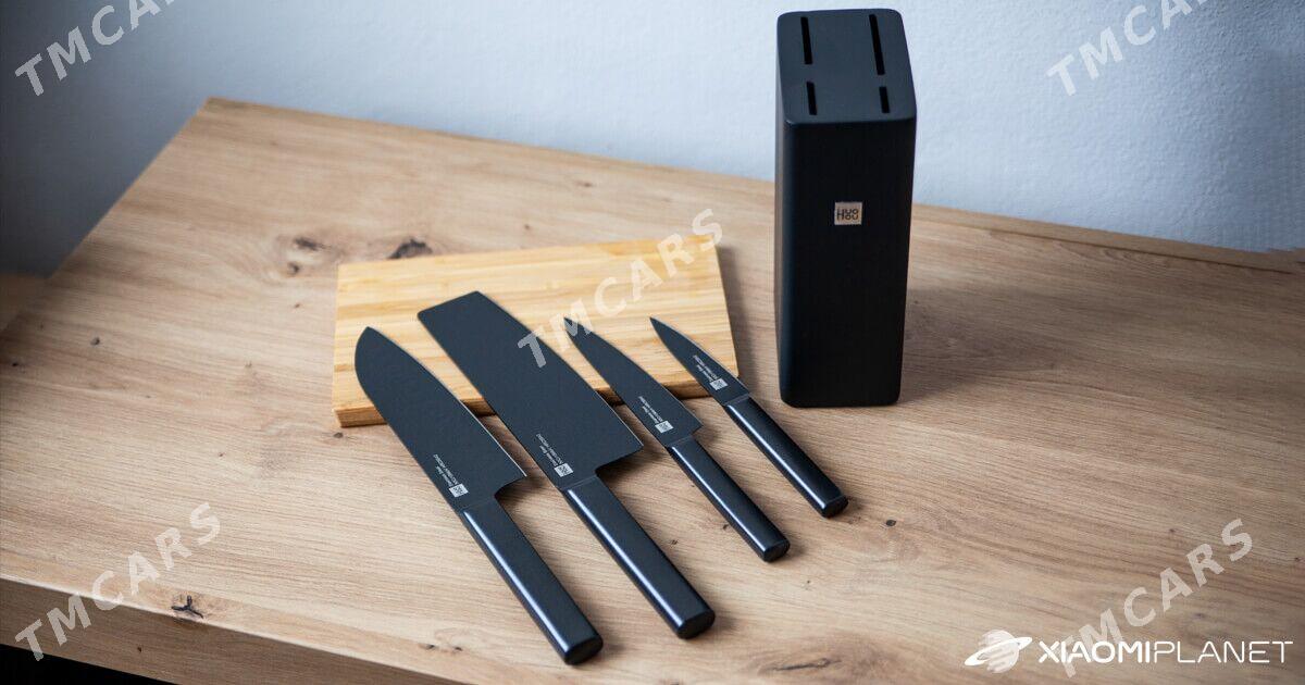 Набор кухонных ножей Xiaomi HuoHou Knife (5 ножа ) - Мары - img 3