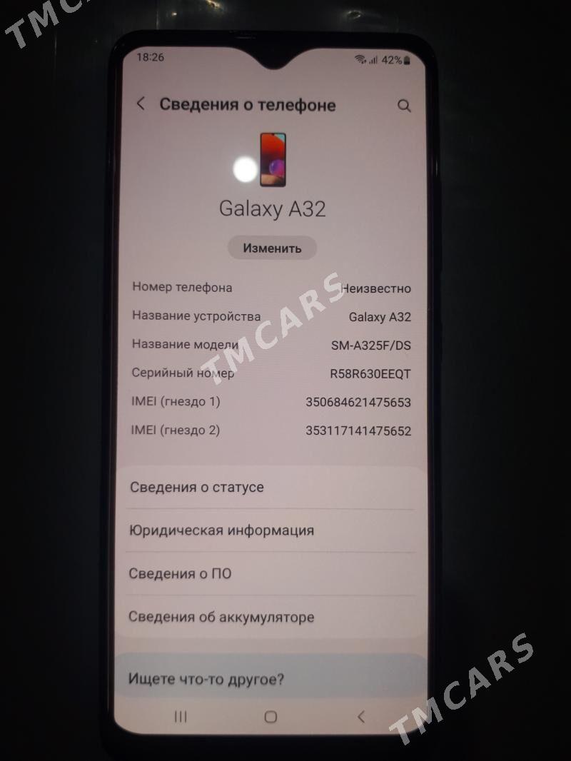 Samsung A 32 - Туркменабат - img 2