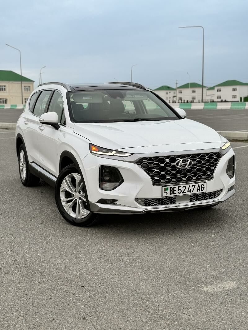 Hyundai Santa Fe 2019 - 350 000 TMT - Ашхабад - img 5