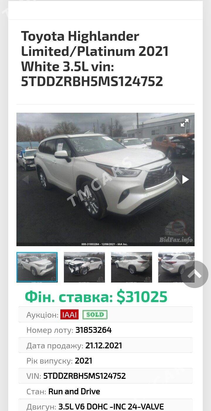 Toyota Highlander 2021 - 750 000 TMT - Мары - img 6