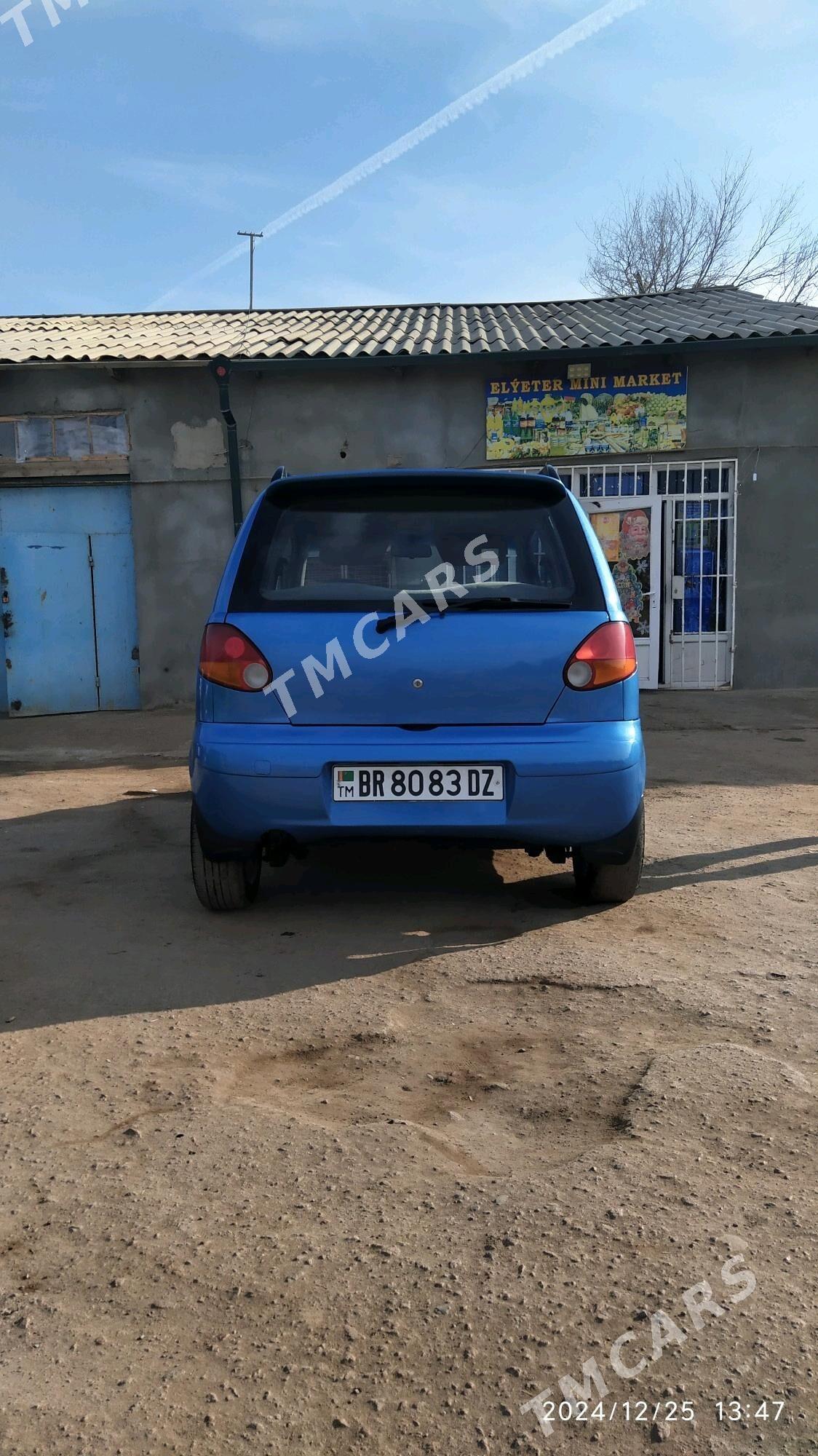 Daewoo Matiz 1999 - 30 000 TMT - Шабатский этрап - img 4