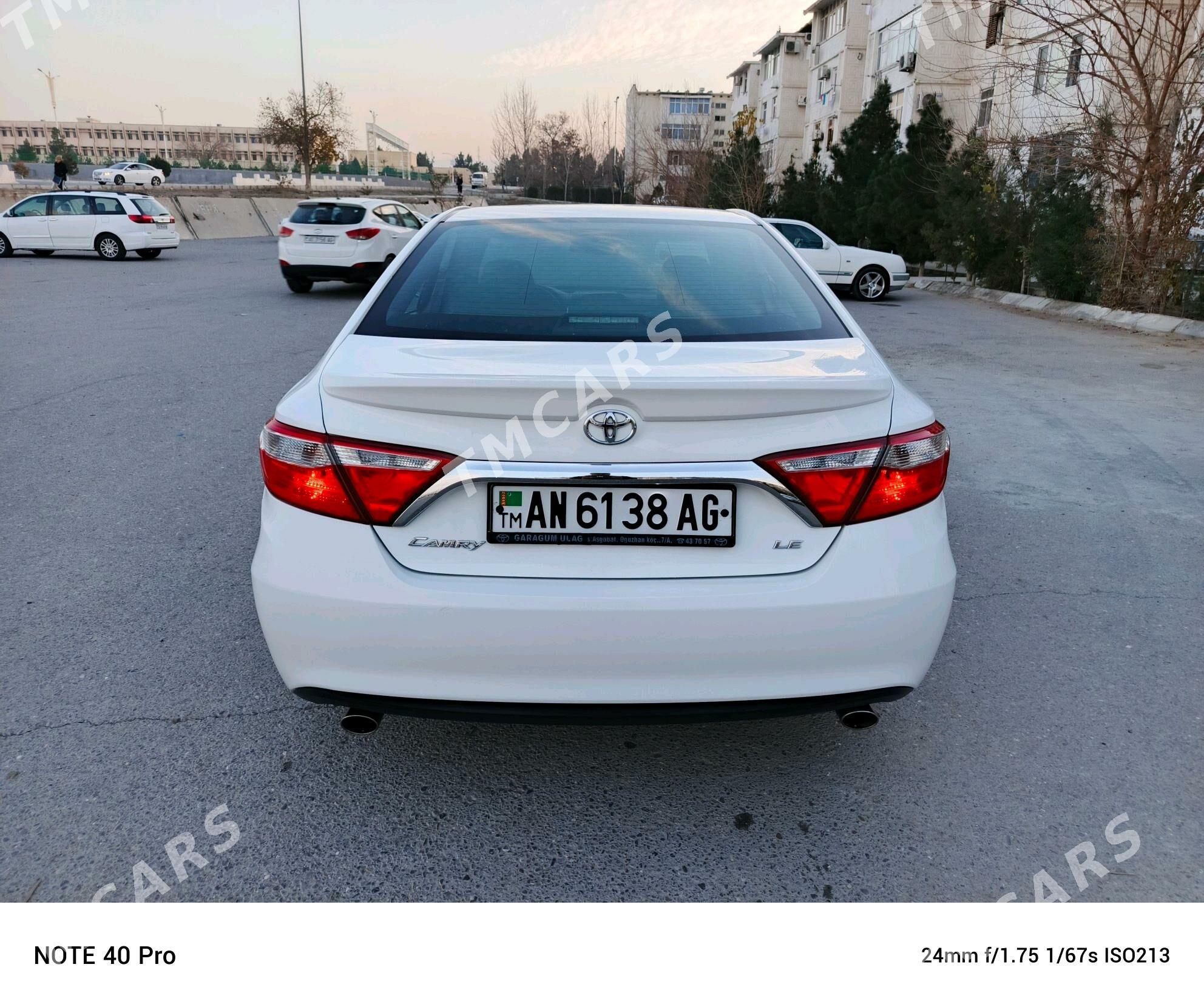 Toyota Camry 2016 - 256 000 TMT - Aşgabat - img 5