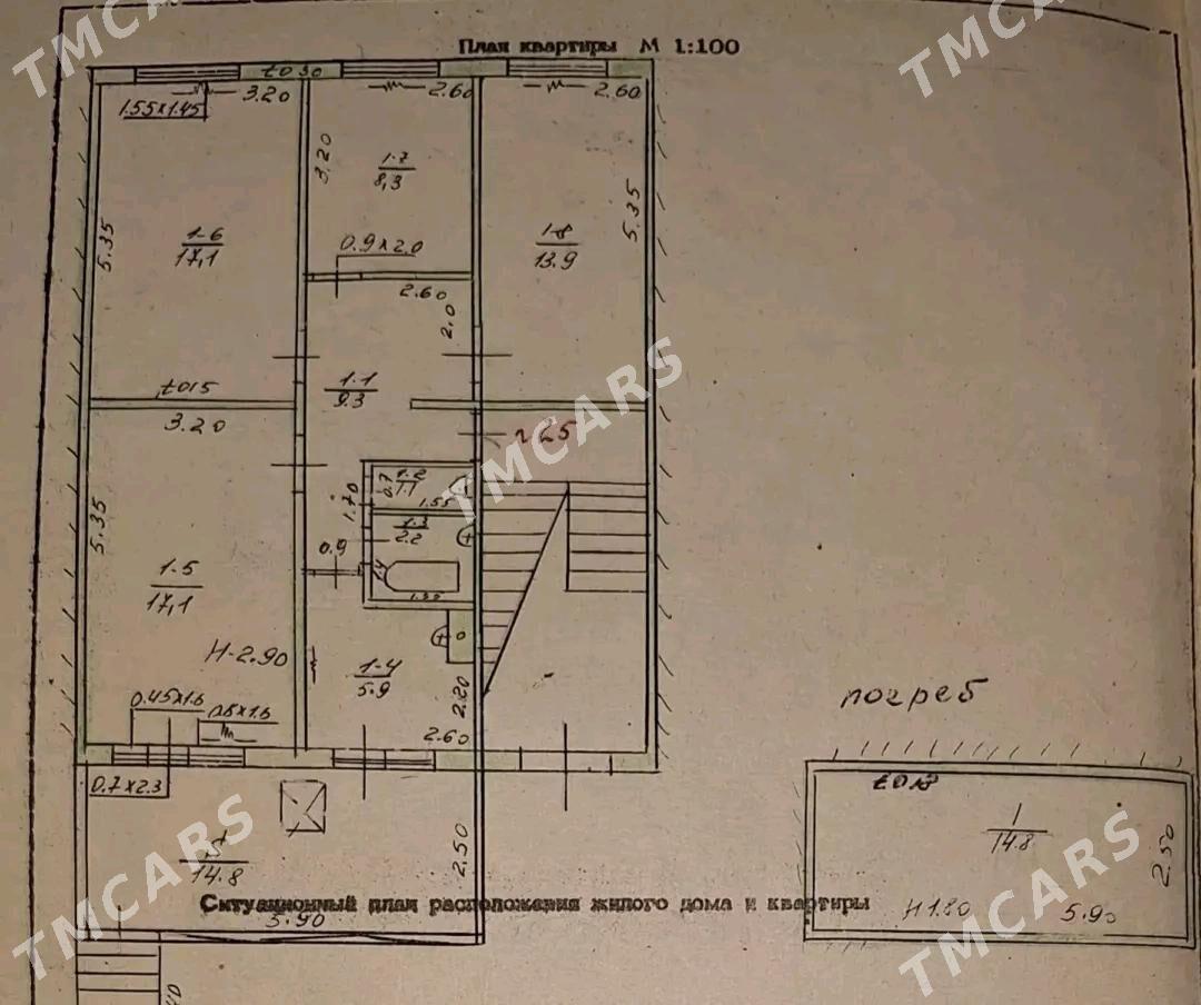 8mkr 4kom 90m² 1etaž - 8 мкр - img 6