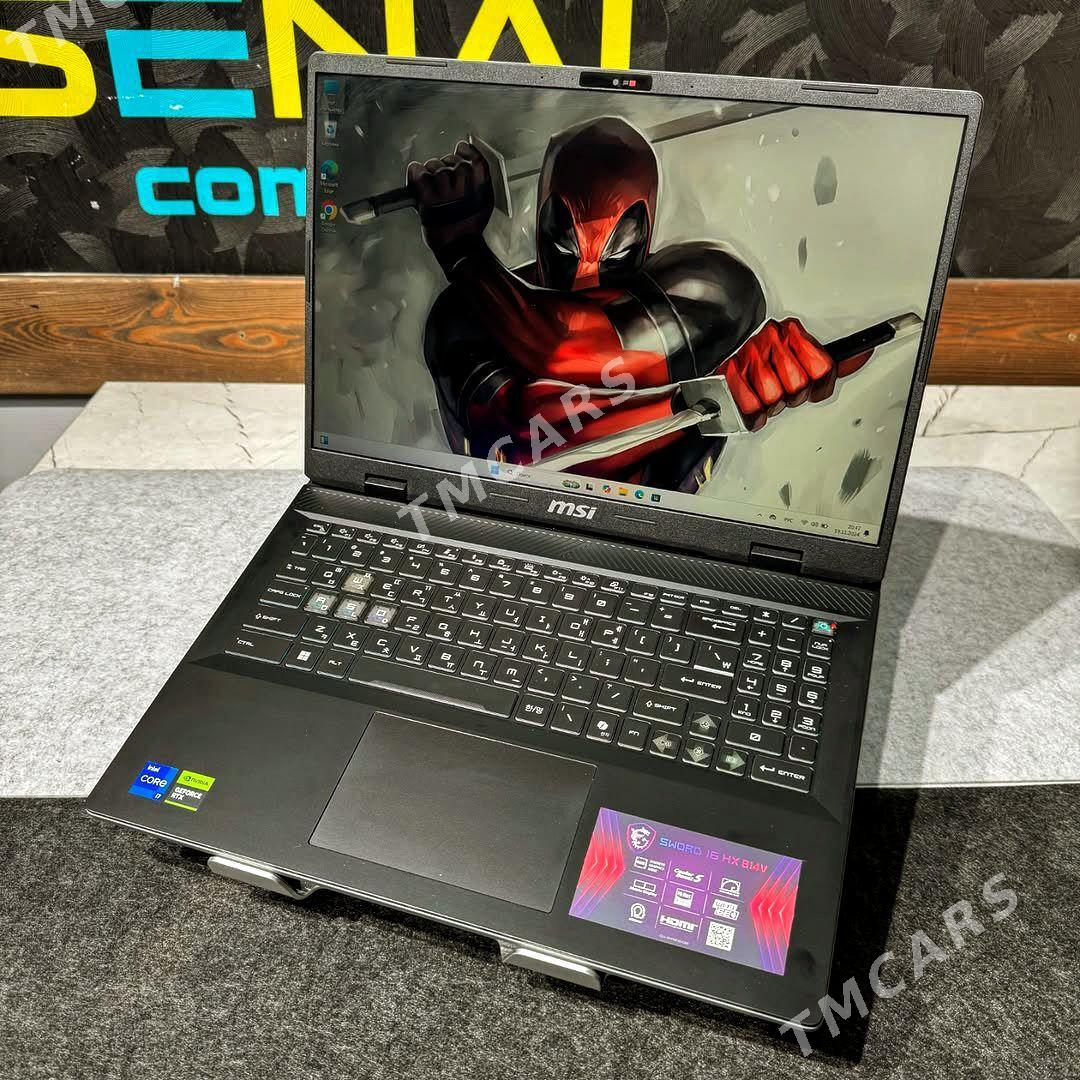 MSI Sword/i7/RTX 4060/RAM 16GB - Ашхабад - img 4