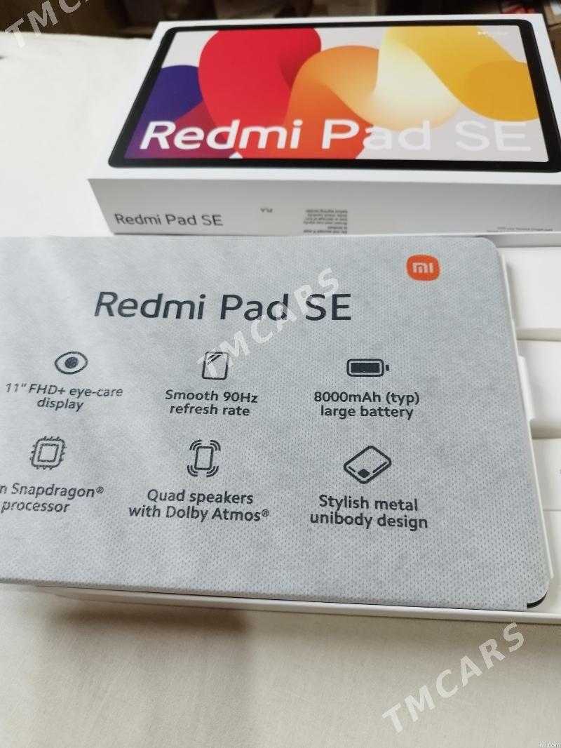 REDMI PAD SE 6/128GB PLANSET - Ашхабад - img 6