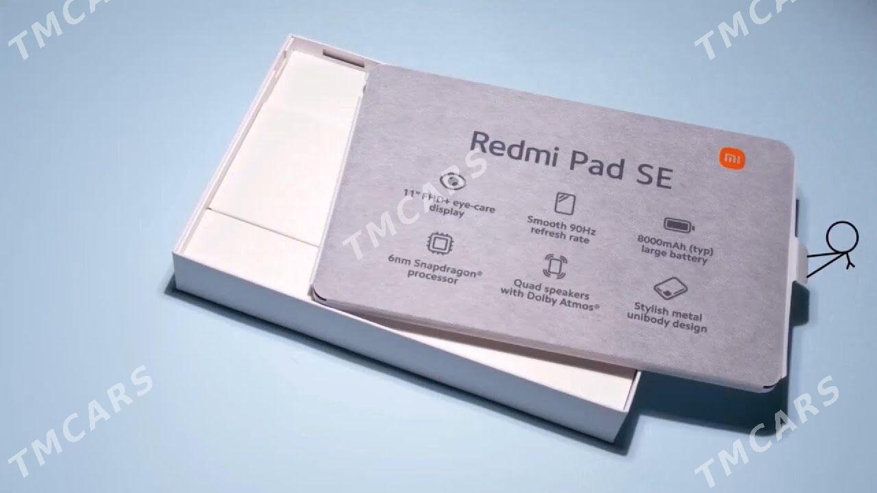 REDMI PAD SE 6/128GB PLANSET - Ашхабад - img 5