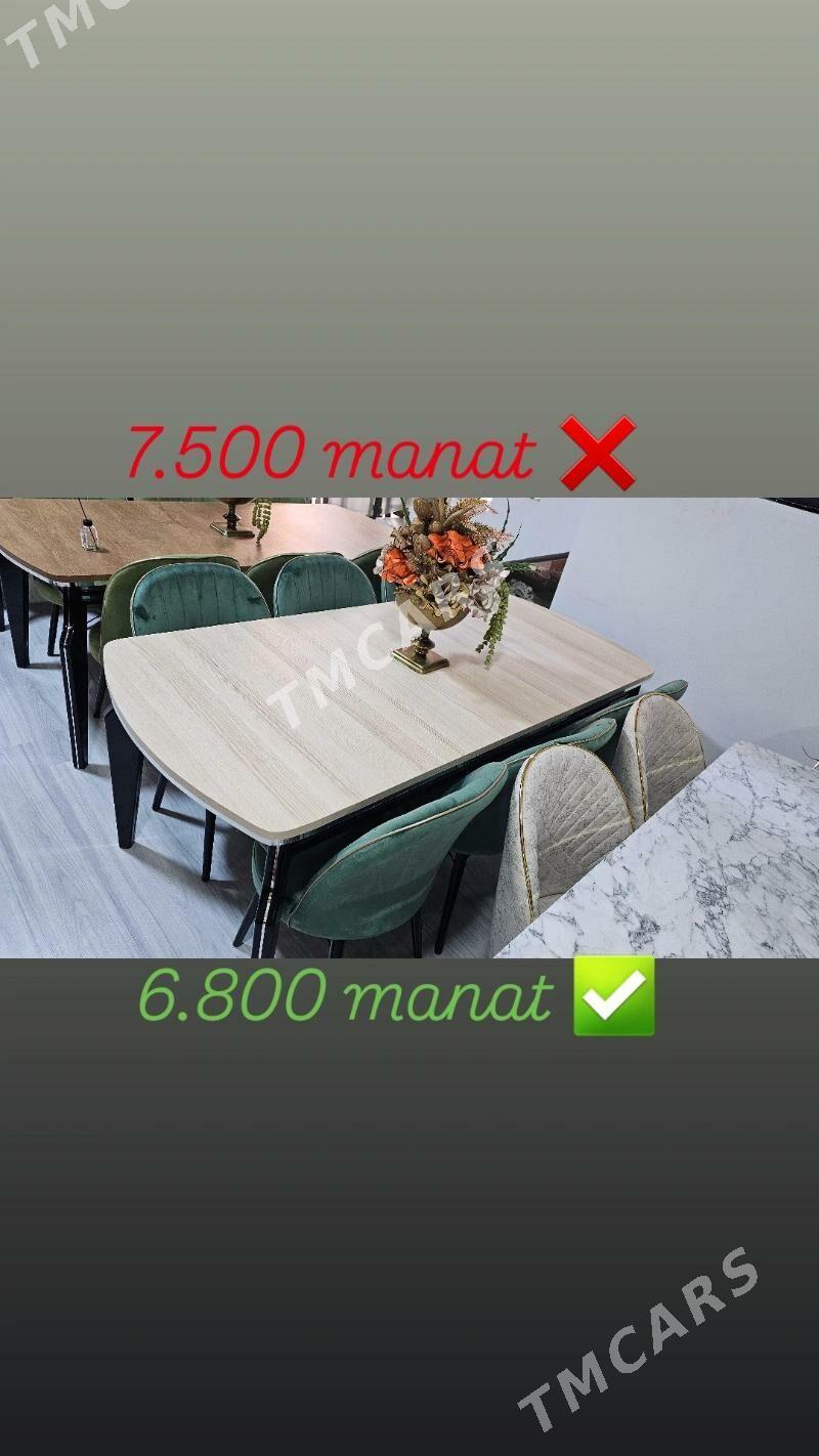 STOL STUL СТОЛ СТУЛ МЕБЕЛЬ - Aşgabat - img 10
