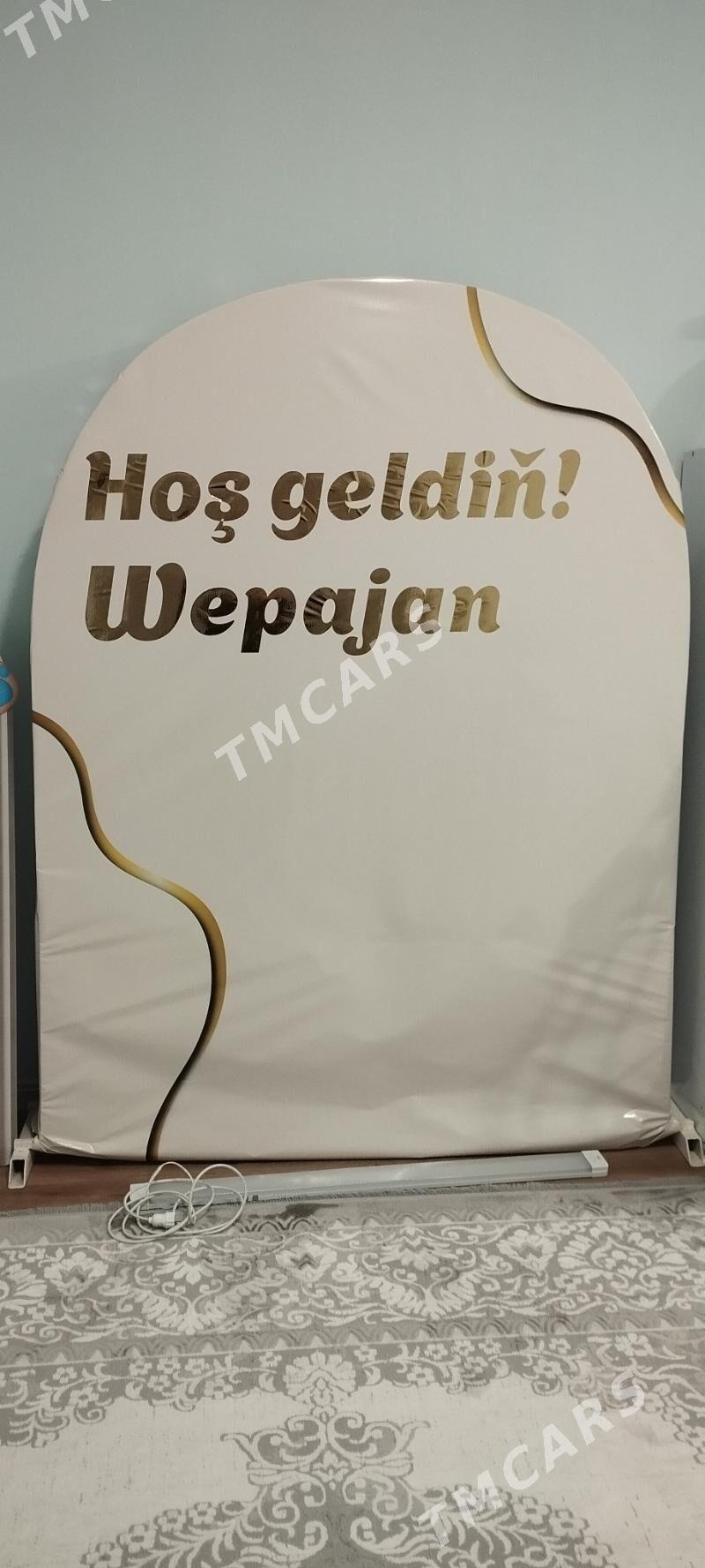 banner arka bezeg un arka - Aşgabat - img 3
