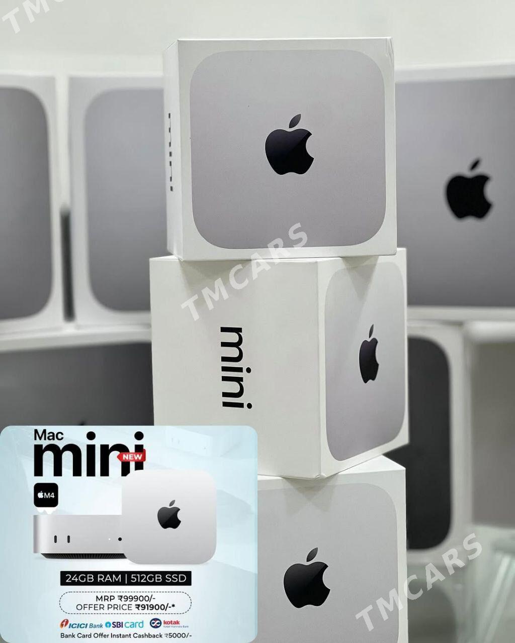 Apple Mac Mini/M4/RAM 24GB - Aşgabat - img 9