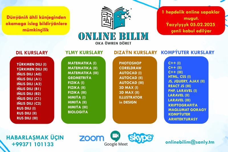 ONLINE BILIM - Aşgabat - img 2