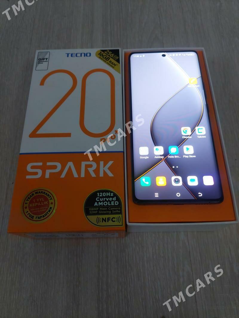 Tecno Spark 20 pro +(8+8/256) - Балканабат - img 2