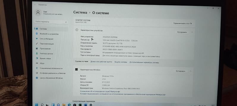 Acer Intel Core i5 Aspire 3 - Ашхабад - img 5