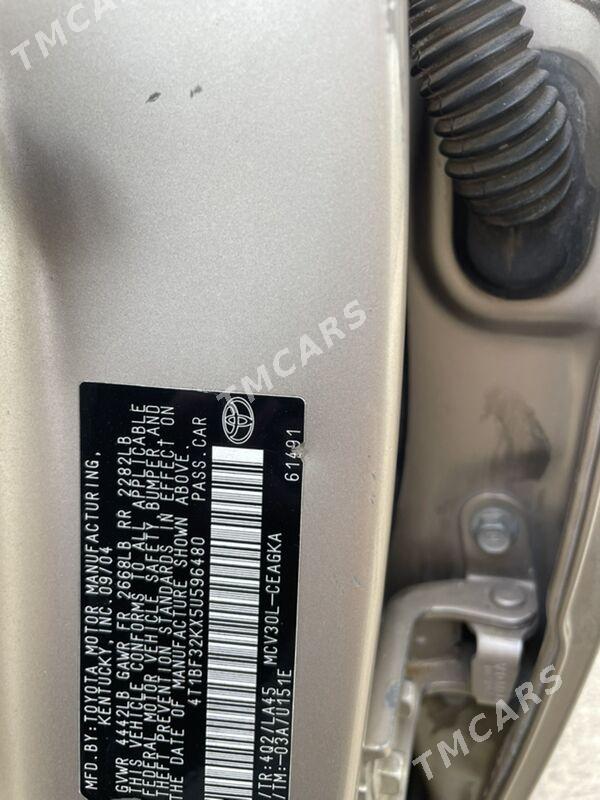 Toyota Camry 2005 - 210 000 TMT - Mary - img 8