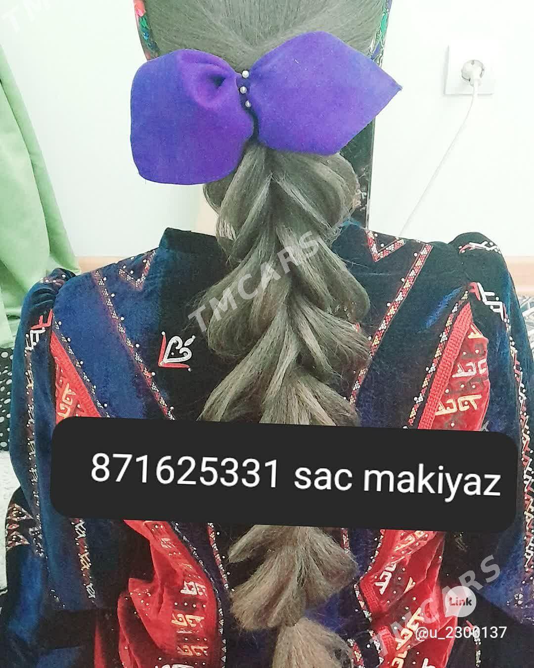 makiyaz pricoska salon - Ашхабад - img 5