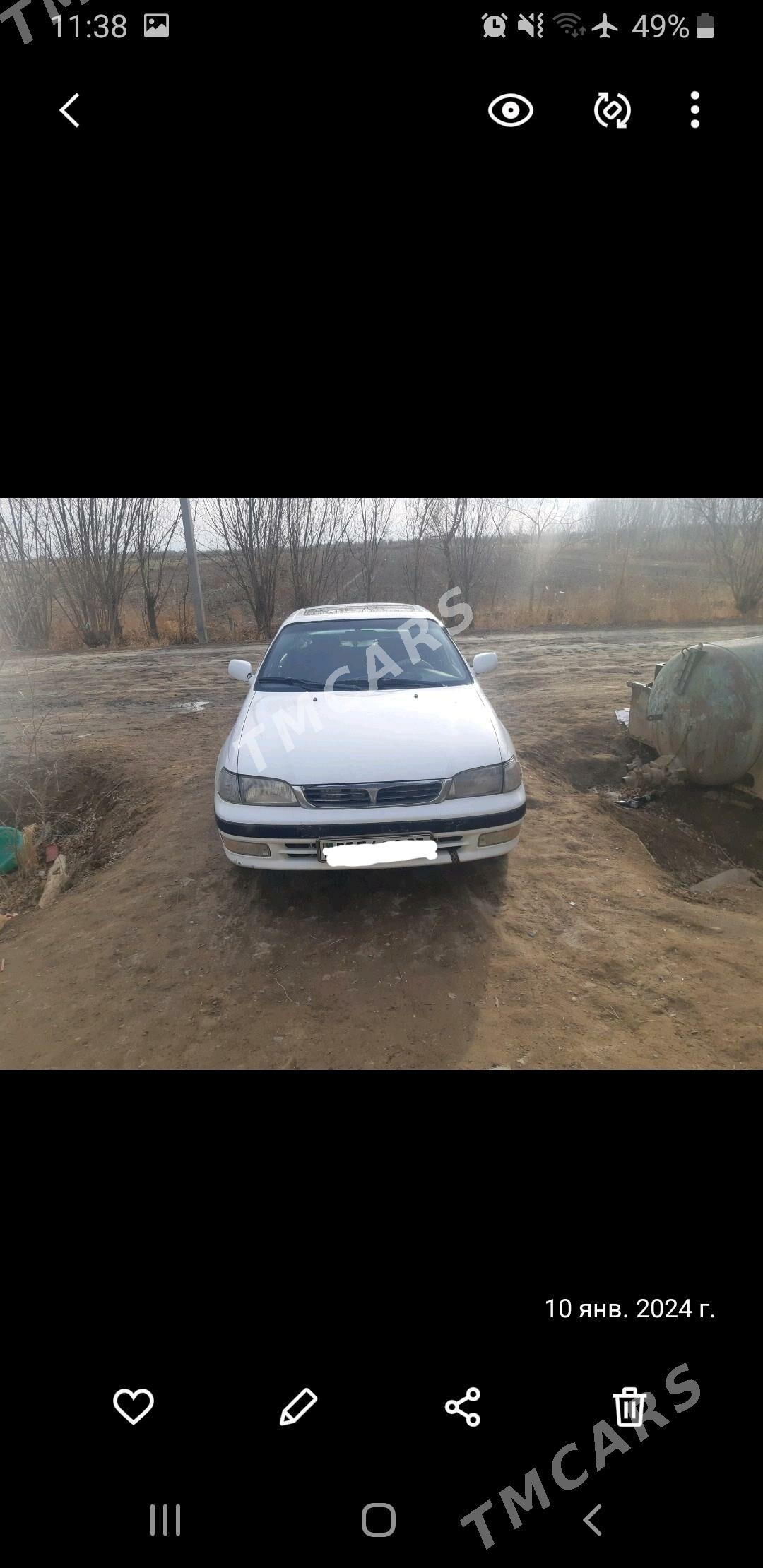 Toyota Carina 1994 - 65 000 TMT - Boldumsaz - img 3