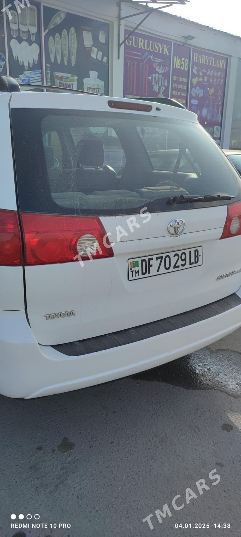 Toyota Sienna 2007 - 200 000 TMT - Aşgabat - img 2