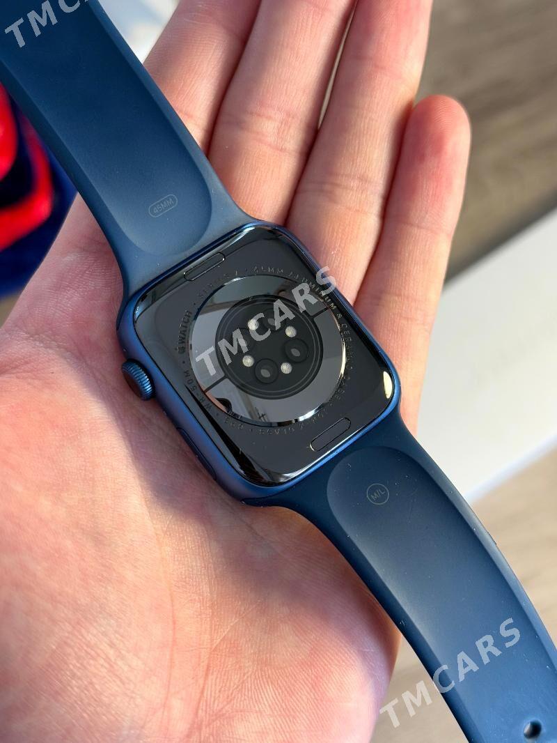 Apple Watch 7 seriya 45mm 100% - Ашхабад - img 6