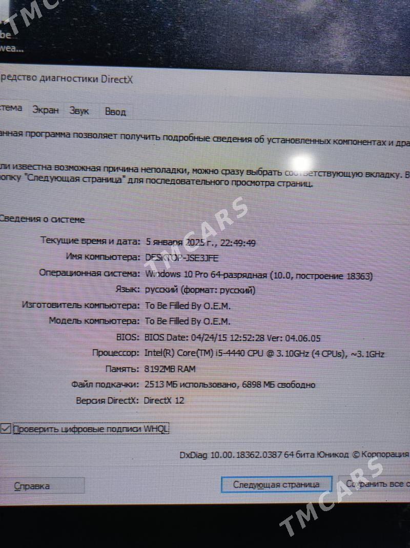 Prossesor: Intel 4440  3.10GHz - Gökje - img 7