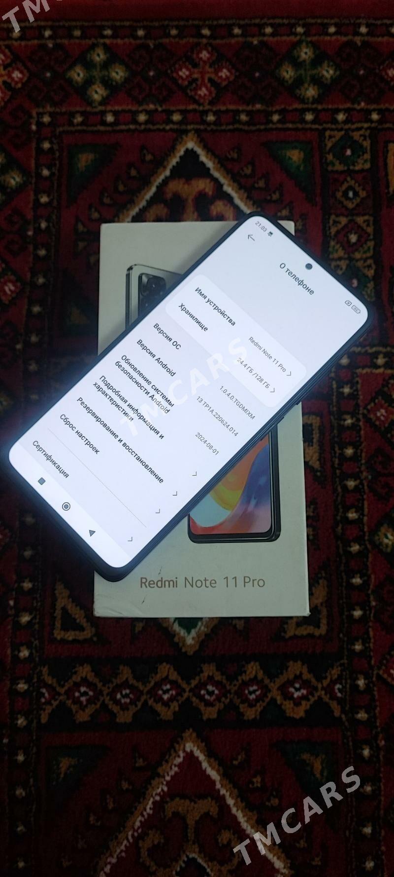 Redmi Note 11 pro. 8+4/128 - Türkmenabat - img 5