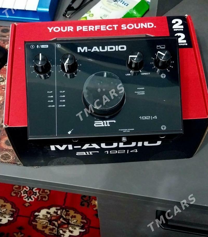 M AUDIO AIR 192/4 STUDIO TAZE - Ашхабад - img 2