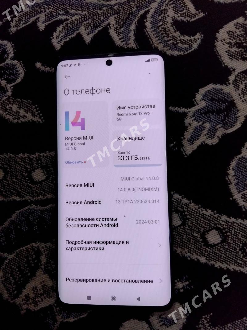 Redmi not 13 pro plus - Ашхабад - img 2